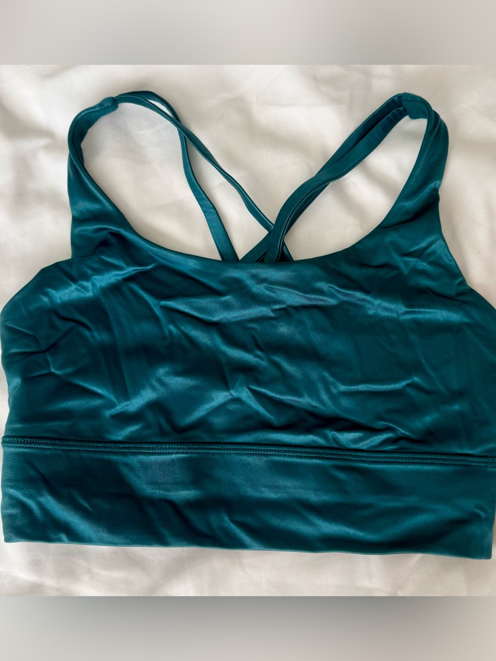 Lululemon Energy Longline Bra Foil
Storm Teal Sz. 6 - Picture 2 of 4